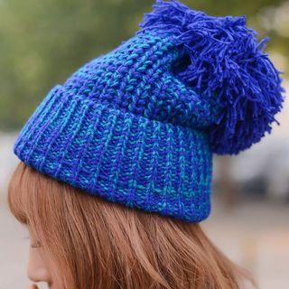 Bobble Melange Beanie