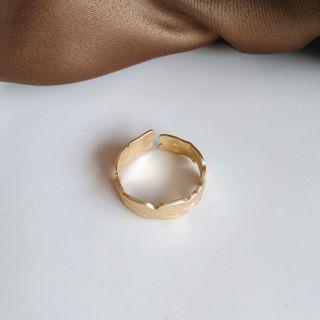 Irregular Alloy Open Ring 1 Pc - Ring - One Size