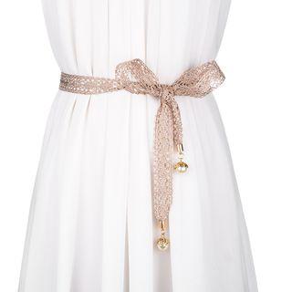 Lace Bow Belt