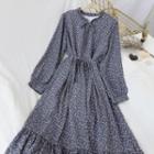 Chiffon Floral Dress