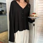 Chiffon V-neck Shirt