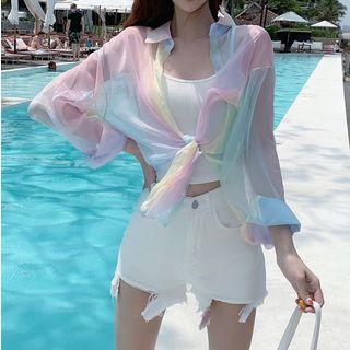 Light Cardigan As Shown In Figure - One Size