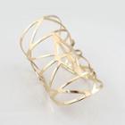 Cut-out Bangle Gold - One Size