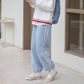 Bear Printed Sweatpants