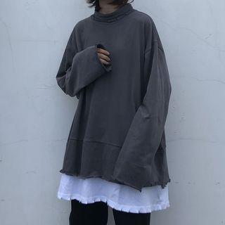 Mock Two Piece Long-sleeve T-shirt / Vest