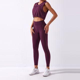 Set: Sports Tank Top + Leggings