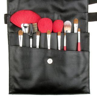 Red Make-up Brush Set (12pcs)