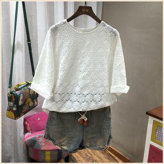 Eyelace Lace Blouse