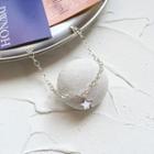 Star Sterling Silver Bracelet S008 - Silver - One Size