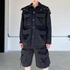 Set: Utility Zip Jacket + Cargo Shorts