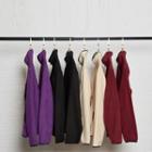 Couple-matching Contrast-trim Zip Jacket