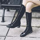 Beaded Tall Boots