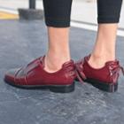 Elastic Strap Flat Shoes