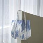 Tie-dye Shopper Bag Sky Blue - One Size