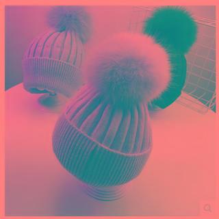 Fluffy Ball Beanie