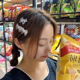 Transparent Bow Hair Clip