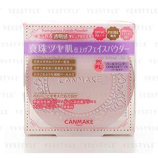 Canmake - Transparent Finish Powder Spf 41 Pa++ (#pl Pearl Lavender) 10g