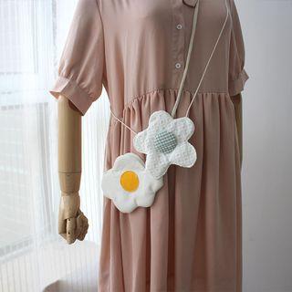 Cotton Flower Crossbody Bag