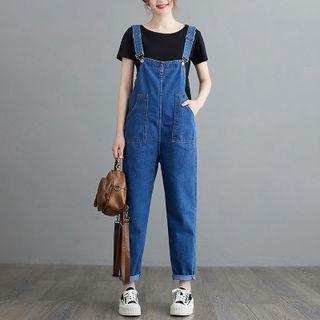 Denim Tapered Jumper Pants