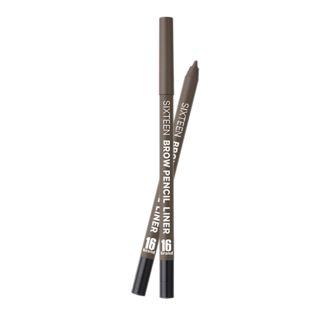 16brand - Sixteen Brow Pencil Liner (3 Colors) Ash Brown
