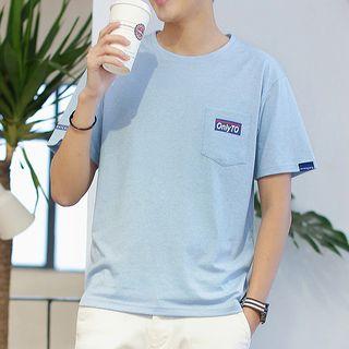 Print Short-sleeve Pocket T-shirt