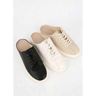 Stitched Mule Sneakers