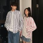 Couple-matching Striped Shirt