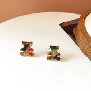 Bear Glaze Earring