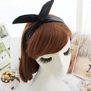 Plain Wired Headband 01 - Black - One Size