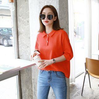 Short-sleeve Vivid Polo Shirt