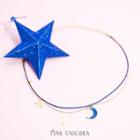 Layered Moon & Star Choker As Shown In Figure - One Size