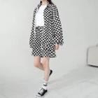 Set: Kangaroo Checked Zip Jacket + Shorts