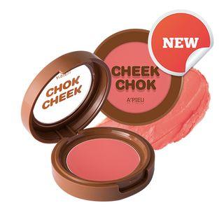 Apieu - Creamy Cheek-chok Blusher (#cr03 Peach Cup Mousse)