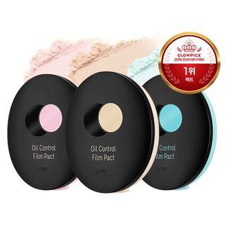 A'pieu - Oil Control Film Pact 11.5g (3 Colors) #2 Skin Beige