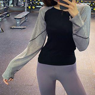 Long-sleeve Raglan Sports T-shirt