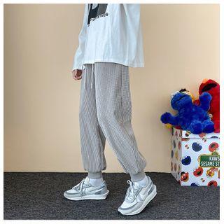 Corduroy Wide Leg Jogger Pants