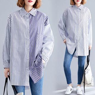 Striped Medium Long Shirt