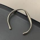 Sterling Silver Open Bangle Sl0259 - Silver - One Size