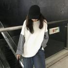 Color-block Long-sleeve Sweatshirt