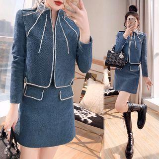 Set: Jacket+ A-line Skirt