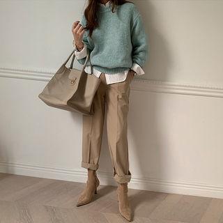 Wool Blend Thick Sweater