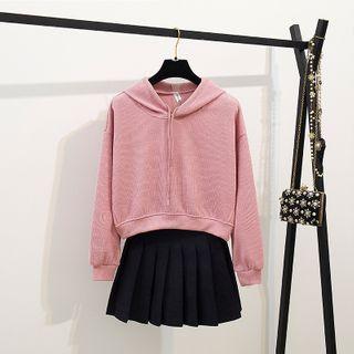 Cropped Hoodie / Skort / Set