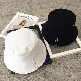 Safety Pin Detail Bucket Hat
