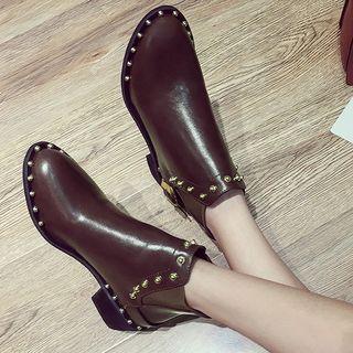 Beaded Chelsea Boots