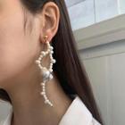 Pearl Accent Abstract Earring