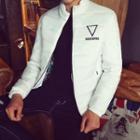 Lettering Down Jacket
