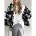 Melange Fleece Hoodie