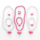Set: Heart Ring / Bracelet / Necklace