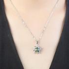 Crystal Rhinestone Star Pendant Necklace