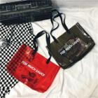 Pvc Clear Printed Tote Bag
